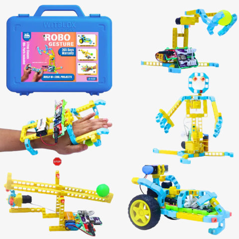 WitBlox Robotics DIY Robogesture Kit for 10+ Gesture-Based Projects