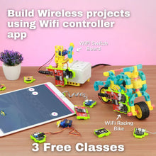 Load image into Gallery viewer, WitBlox Robotics Kit with WiFi (IoT) Edition to Build 101+ DIY Projects
