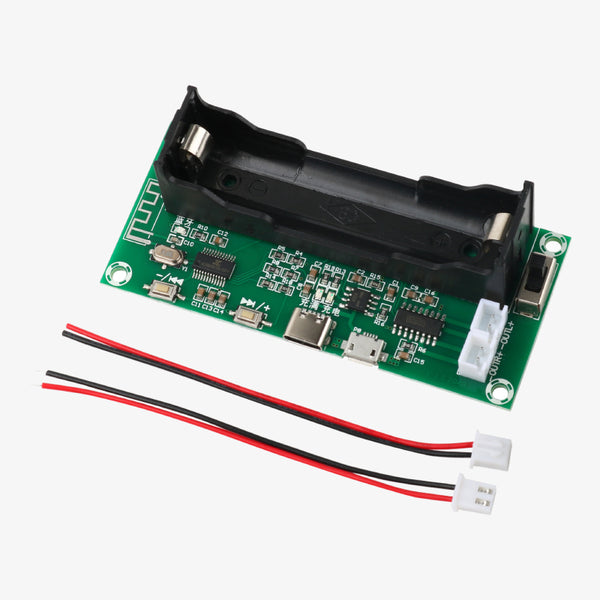XH-A153 Bluetooth 5.0 Lithium Battery Holder Dual Channel 2x5W Stereo Class D Audio Amplifier Module