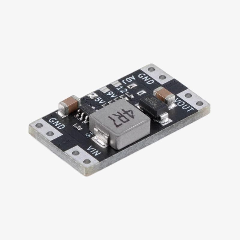 Power Module 5v XL3608 Mini Boost Board DC-DC 5V Step-Up Power Module (5V/9V/12V 2A ...