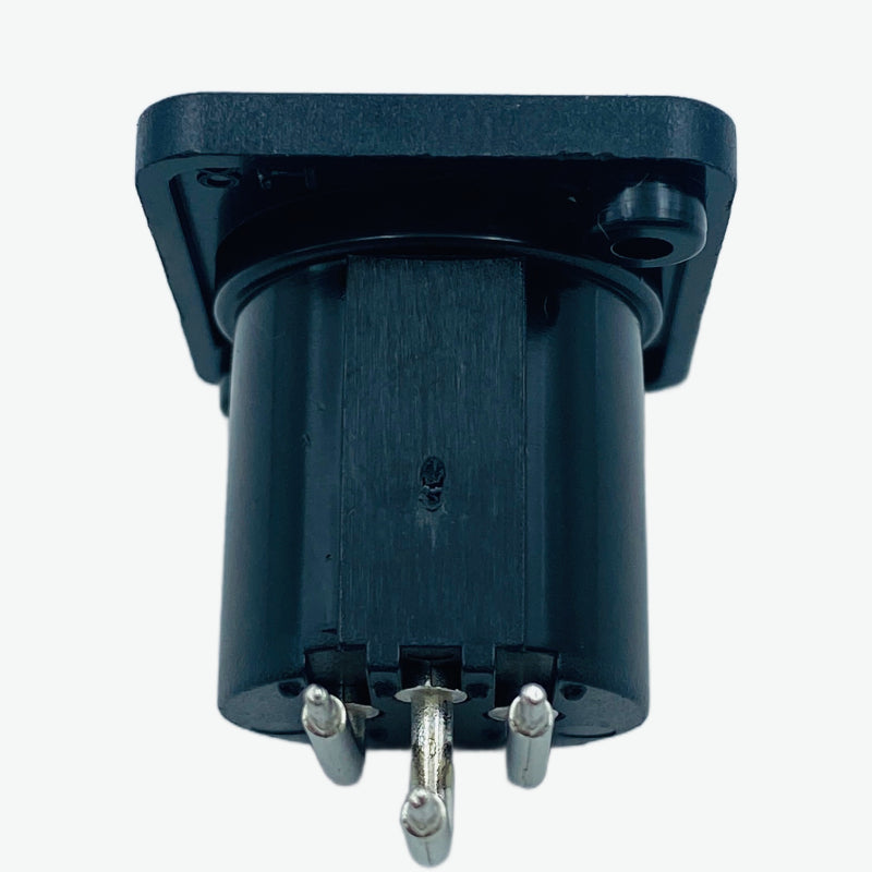 XLR Male Socket with Right Angle