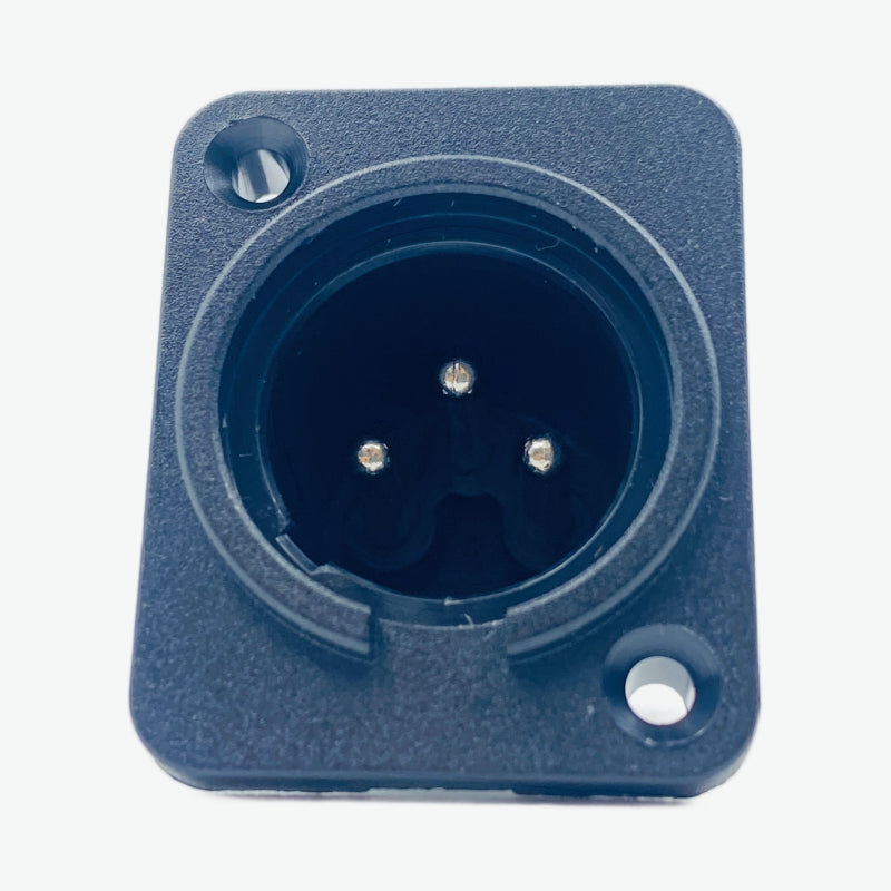 XLR Male Socket Right Angle