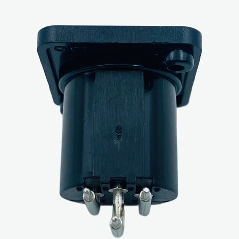 XLR Male Socket with Right Angle