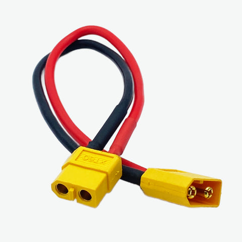 XT-60 Male to Female Connector with 14AWG Silicone Wire