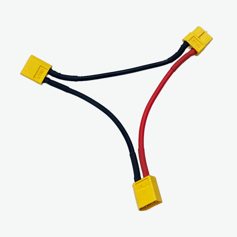 XT60 Female to Male Series Connector Cable (1 XT60 Female to 2 XT60 Male)