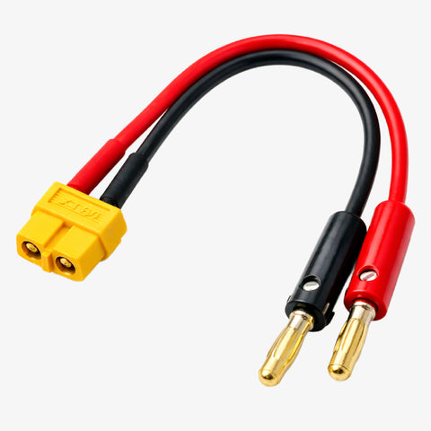 XT60 Female Connector to Banana Connector Battery Adapter Cable