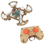 XYQ 2 DIY Drone Quadcopter Wooden Assembly Kit