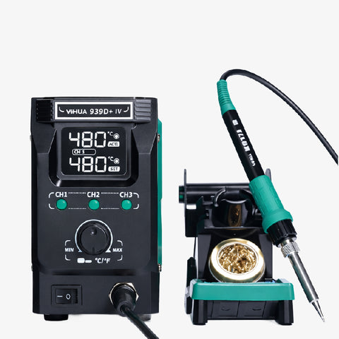 YIHUA 939D+ IV 90W Digital Soldering Station - Intelligent Temperature Control & Fast Heating