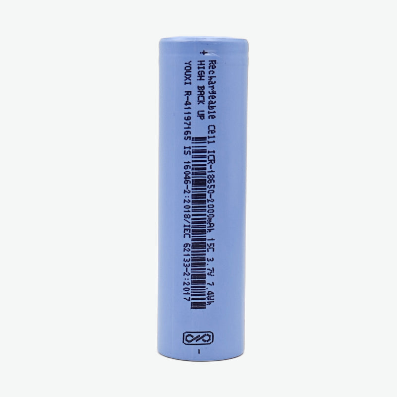 Original 18650 Li-ion 2000mAh 15C Rechargeable Battery
