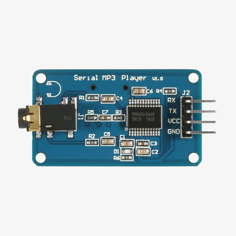 YX5300 MP3 Voice Player Serial Control Music Module