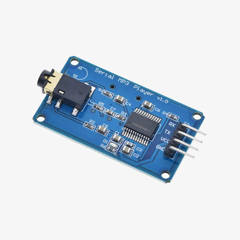 YX5300 MP3 Voice Player Serial Control Music Module with TF Card Slot ...