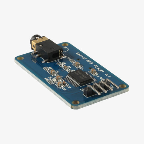 YX5300 MP3 Voice Player Serial Control Music Module with TF Card Slot ...