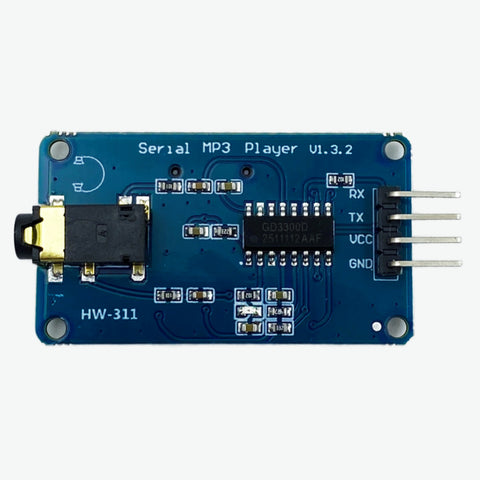 YX5300 MP3 Voice Player Serial Control Music Module with TF Card Slot