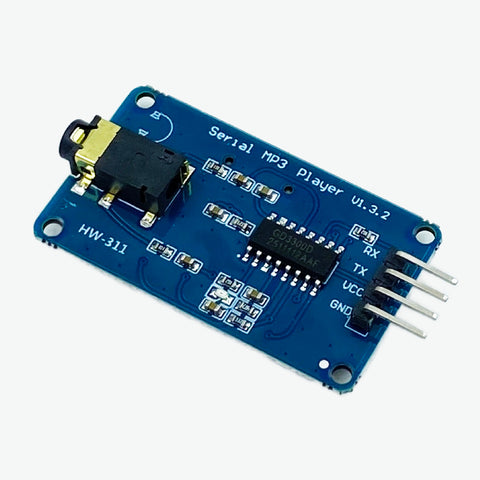 YX5300 MP3 Voice Player Serial Control Music Module with TF Card Slot