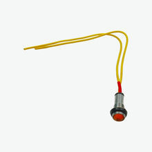 Load image into Gallery viewer, Yellow 220V 9mm Diamond LED Metal Indicator Light