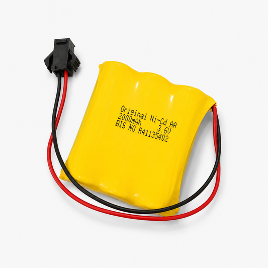 2000mAh 3.6v Ni-Cd AA Cell Battery Pack with SM Connector for Cordless Phone, Toys, Car, DIY Project Battery