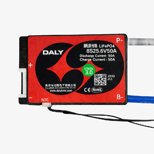 DALY LiFePO4 8S 25.6V 50A Waterproof Battery Management System - BMS Protection Board-image-40
