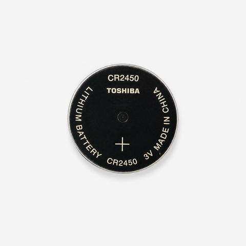 Toshiba CR2450 Lithium Battery 3V Coin Cell