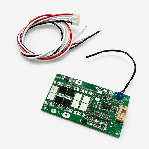 4S 10A Battery BMS Module with Connector for 3.7V NMC Cells