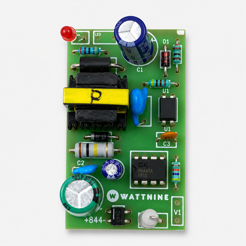 WATTNINE 5V 2A AC to DC - Switch Mode Power Supply Module (SMPS) PCB Board