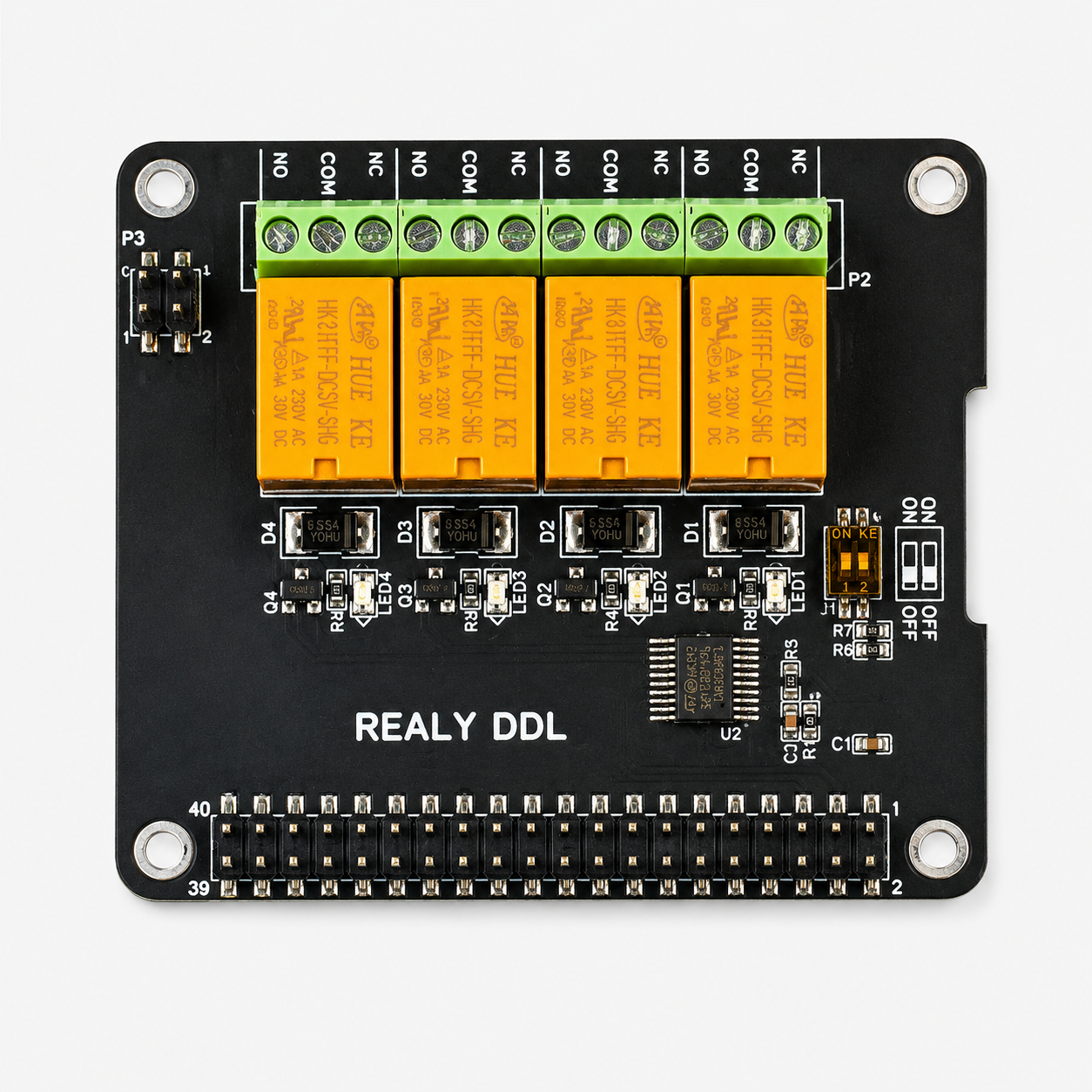 GeeekPi Raspberry Pi Expansion Board 4 Channel Relay Board 