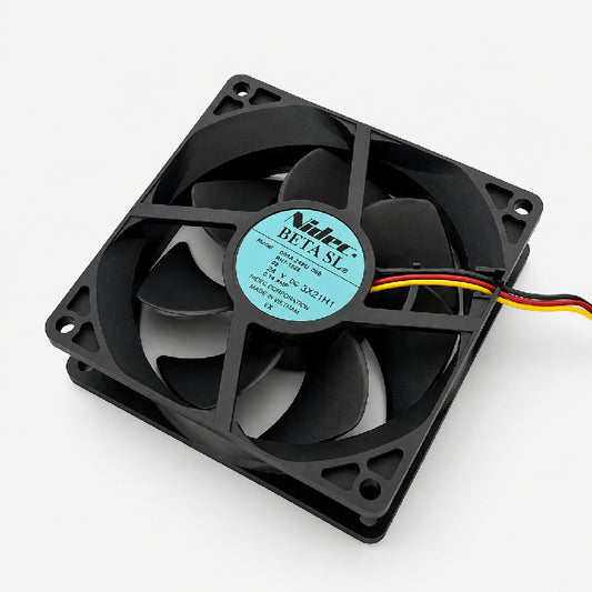 24V 9225 DC Oil Containing Silent Bearing Cooling Fan - 280mm Cable Length