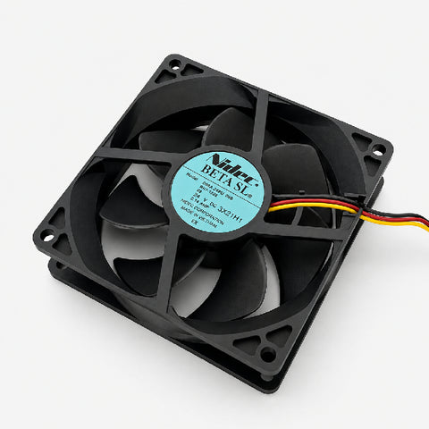 24V 9225 DC Oil Containing Silent Bearing Cooling Fan - 280mm Cable Length
