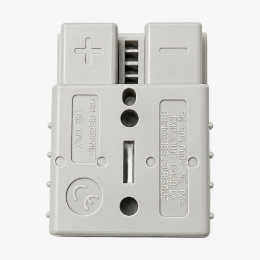 SB50 Anderson Connector Set - 600V and 50A - Grey Connector - 6 Thimble