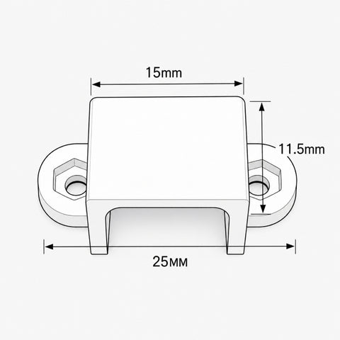 Mounting Bracket for N20 Micro Gear motors