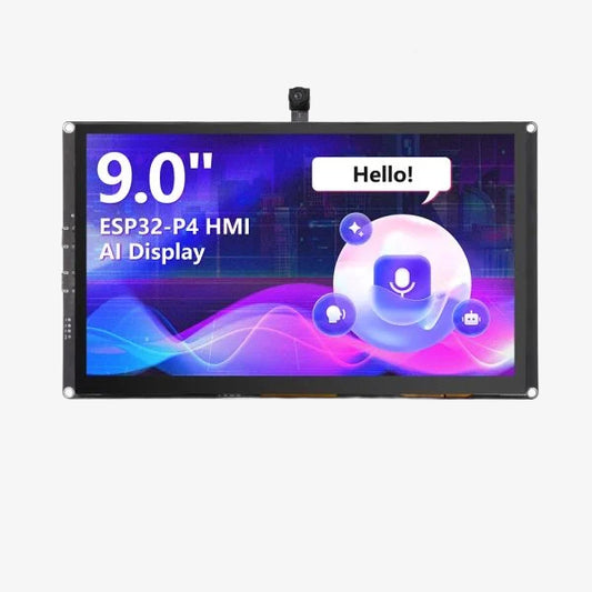 CrowPanel Advanced 9inch ESP32-P4 HMI AI Display 1024x600 IPS Touch Screen with WiFi 6 Support - Without Camera