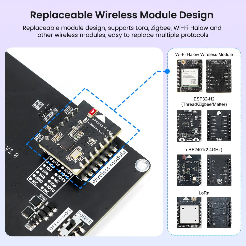CrowPanel Advanced 9inch ESP32-P4 HMI AI Display 1024x600 IPS Touch Screen with WiFi 6 Support