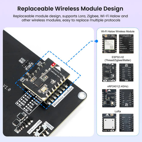CrowPanel Advanced 9inch ESP32-P4 HMI AI Display 1024x600 IPS Touch Screen with WiFi 6 Support