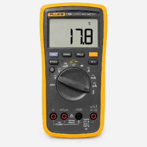 Fluke 17B+ Digital Multimeter with Temperature Measurement 