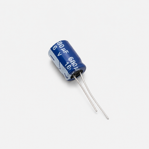 680uF 16V Aluminium Electrolytic Capacitor