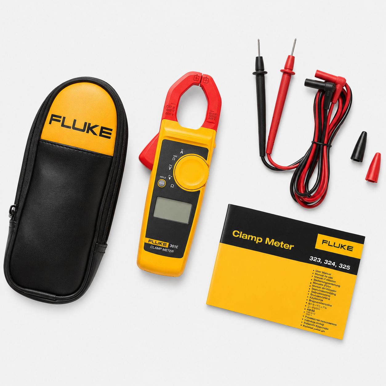 Fluke 323 400A True RMS Clamp Meter with 2 Year Warranty