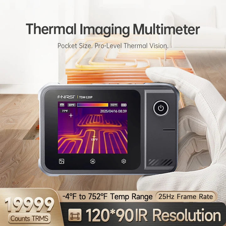 FNIRSI® TDM-120P Thermal Imaging Multimeter