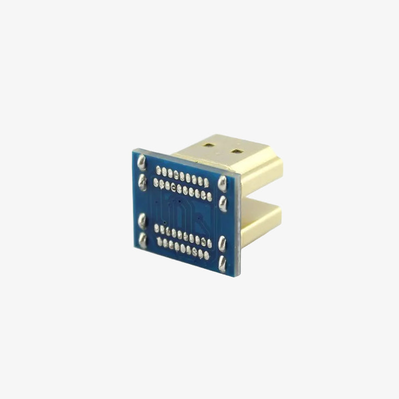 Elecrow Standard HDMI to HDMI Video Connector for 5-Inch Raspberry Pi Display Compatible with Raspberry Pi 3B / 3B+ / 4B