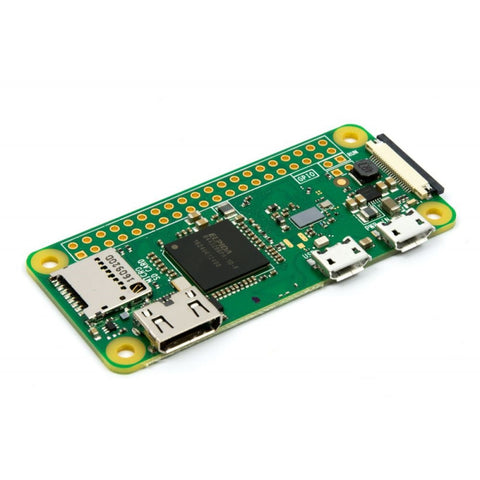 Raspberry Pi Zero W (Wireless) With in-built Wi-Fi and Bluetooth - Headerless