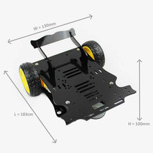 Load image into Gallery viewer, robot car chassis dimensions
