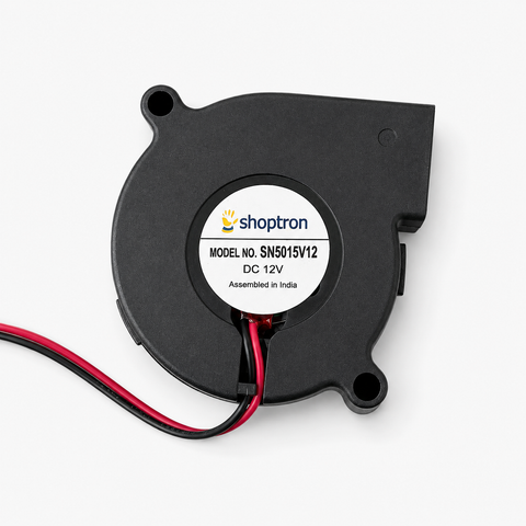 HE3D 3D Printer 5015 12V Vortex Turbo Cooling Fan (50x50x15mm)