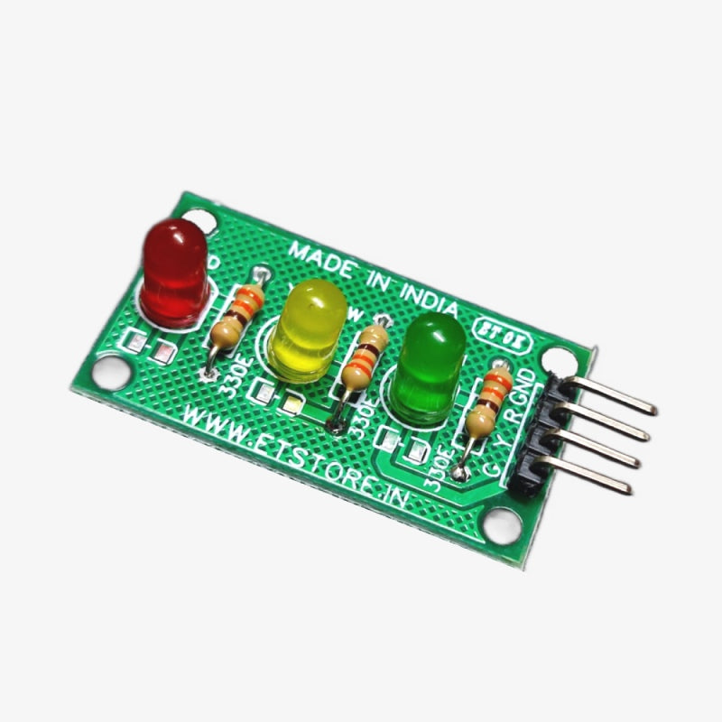 PCB For 3 LED Traffic Light Module Board