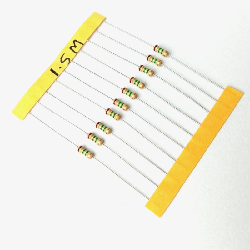 1.5M ohm, 1/4 Watt Resistor