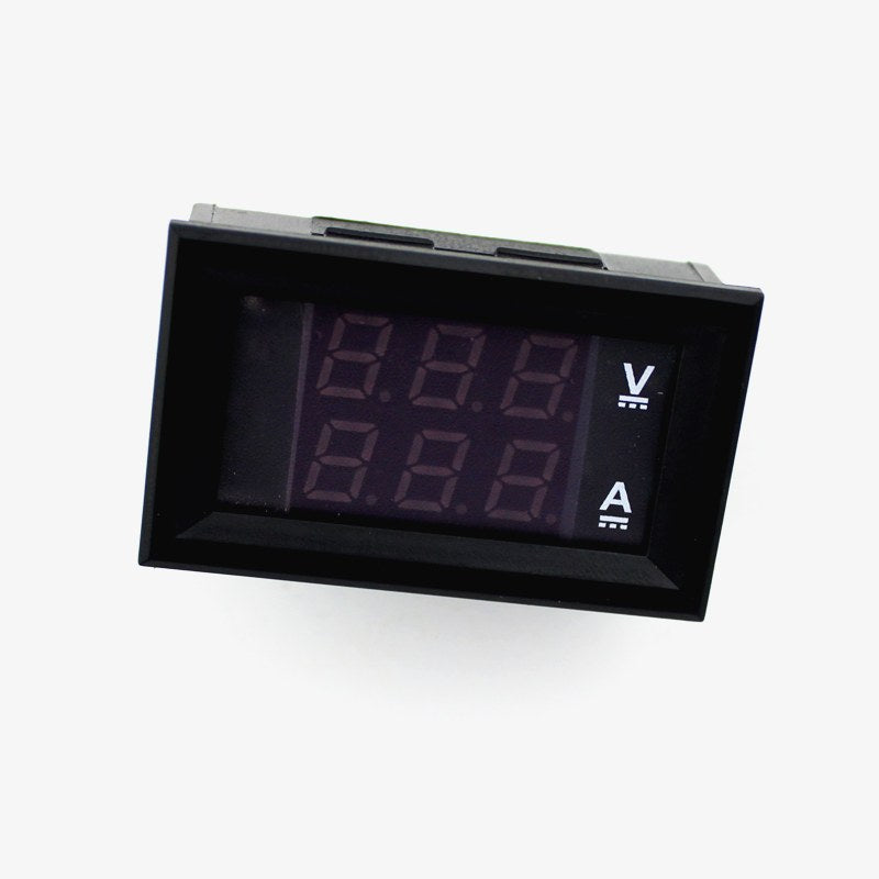 100V 10A Dual LED Voltmeter Ammeter Monitor Panel