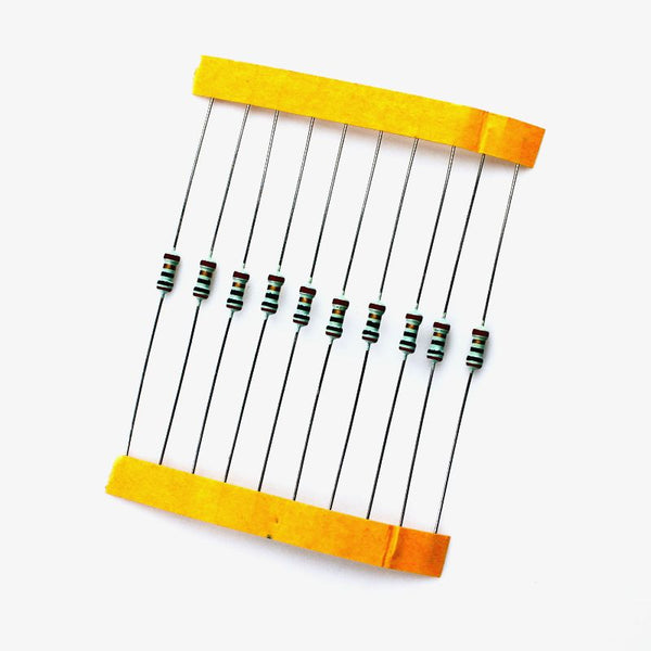 10 ohm, 1/4 Watt Resistor with 1% tolerance (Pack of 10)