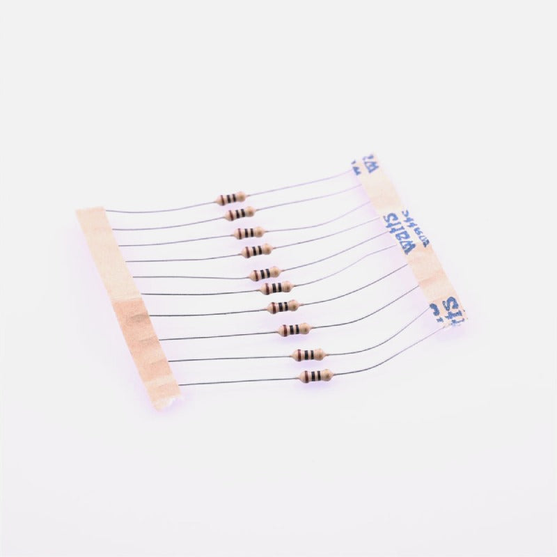 10 ohm, 1/4 Watt Resistor with 5% tolerance
