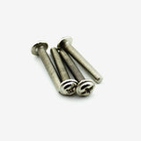 M4-25mm Bolt with Phillips Head (Mounting Screw) - Pack of 4