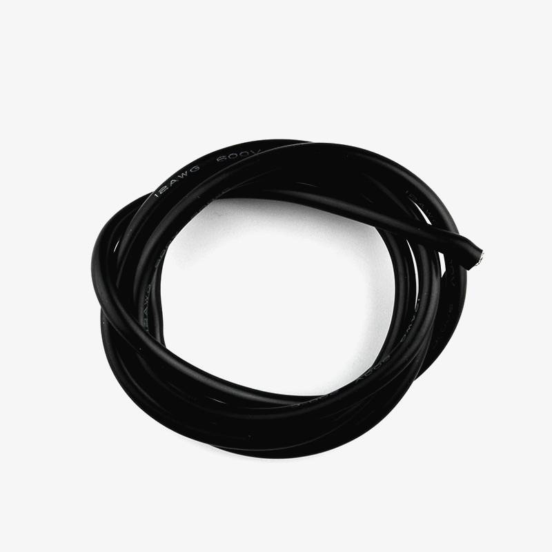 12AWG Silicone Wire Black ( 1 meter )