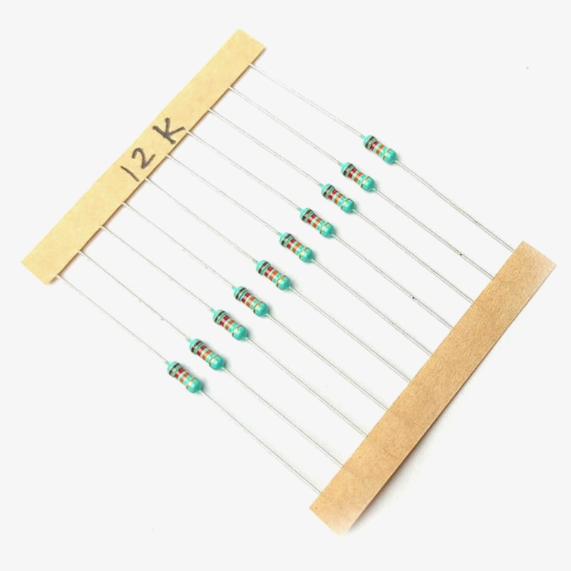 12K ohm, 1/4 Watt Resistor