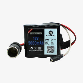 12V Lithium Battery with DC Female Car Socket