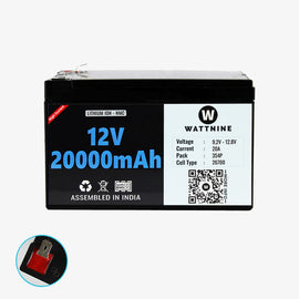 12V 20Ah Lithium Battery